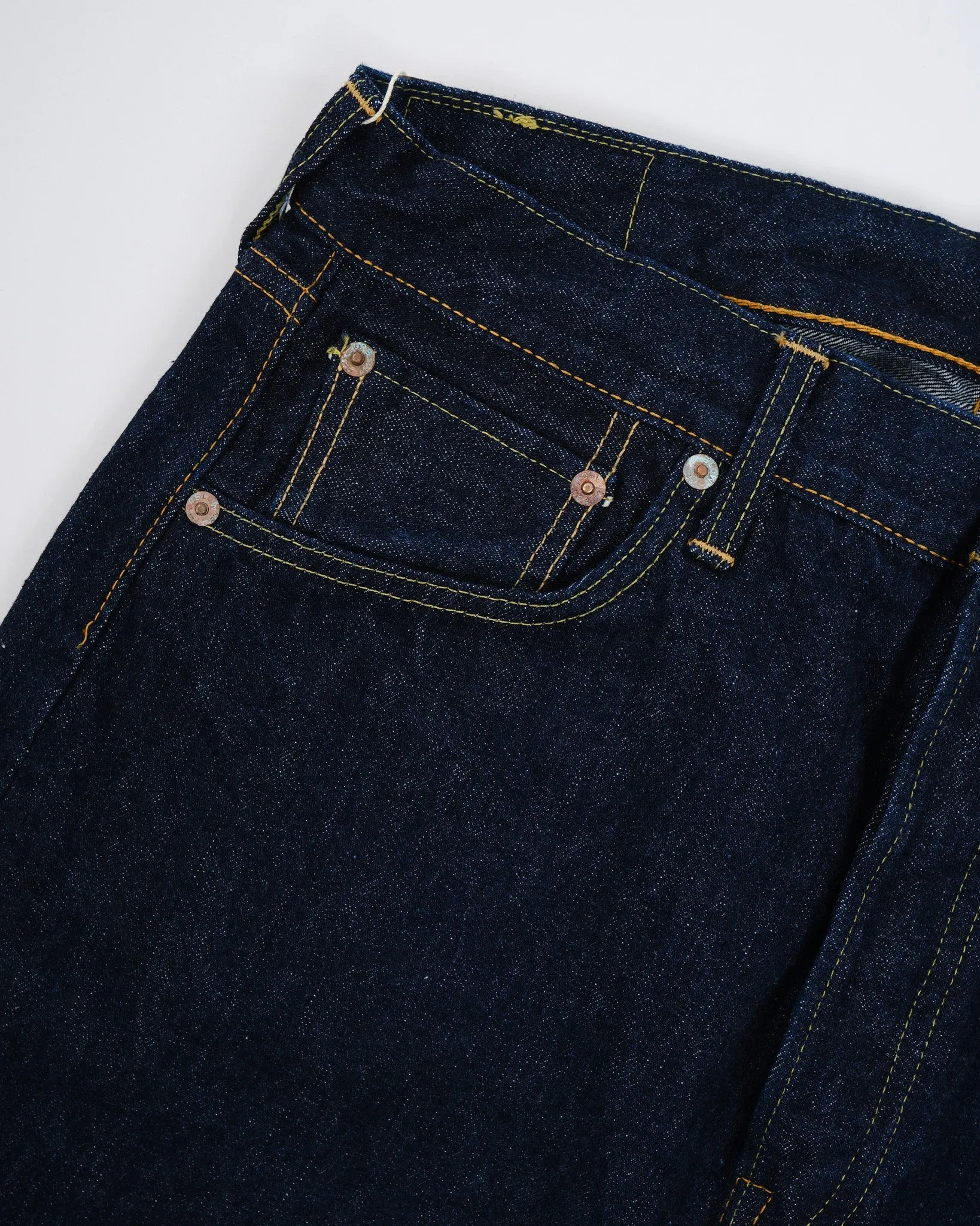 105 STANDARD SELVEDGE DENIM ONE WASH