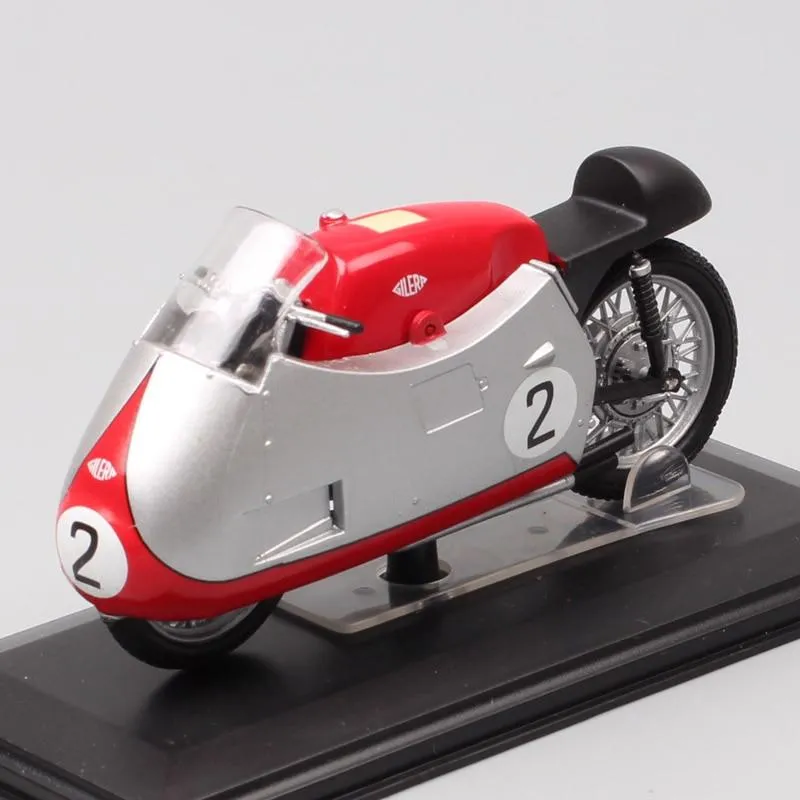 1/24 Scale Classic Retro Italeri 1955 Gilera 4cil 500cc World Champion #76 G Duke motorcycle Diecast GP bike model Toy Vehicles