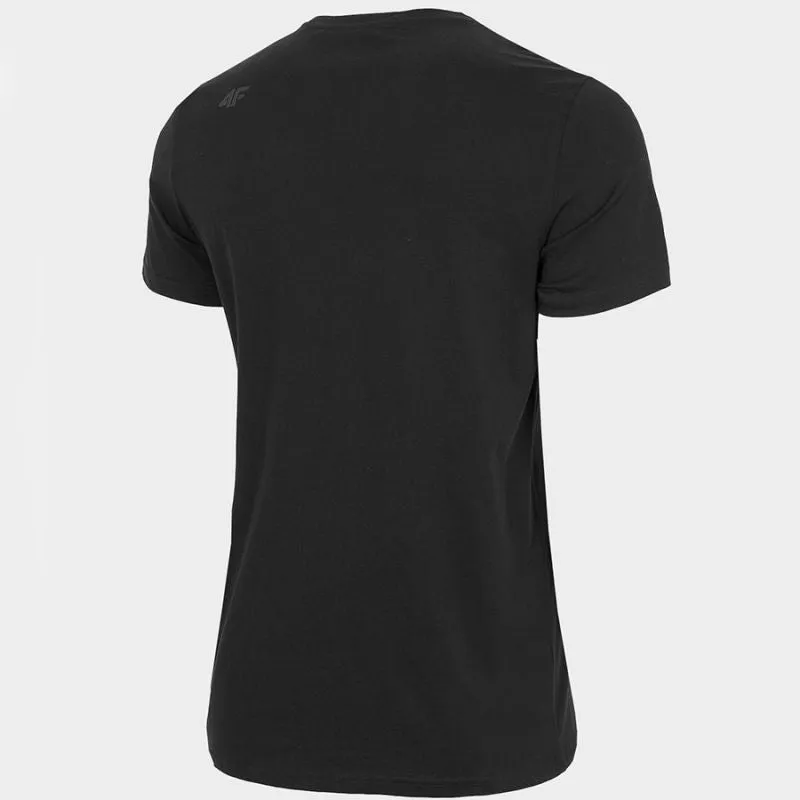 4F Mens Simple T-shirt - Black