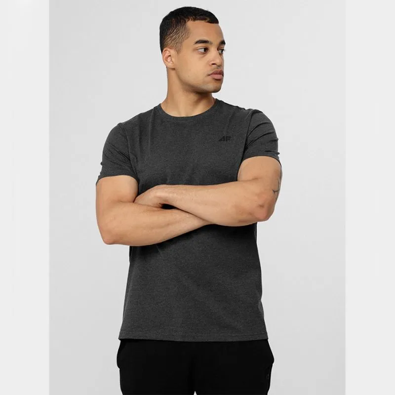 4F Mens Simple T-shirt - Graphite