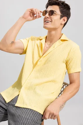 Absolute Seer Sucker Yellow Shirt