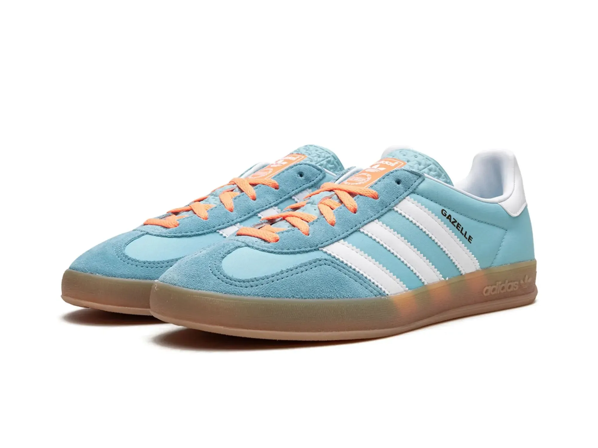 Adidas Gazelle Indoor "Preloved Blue White Gum"