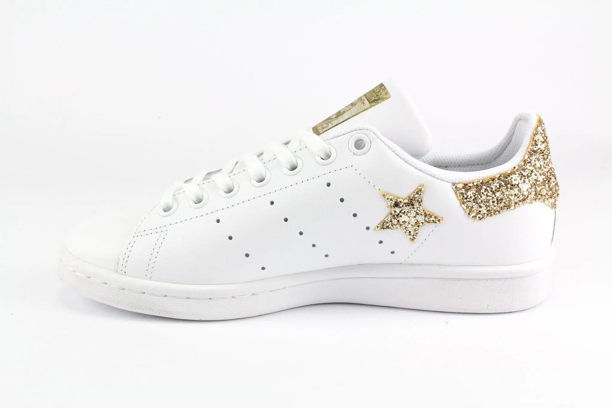 Adidas Stan Smith Stelle Glitter Oro