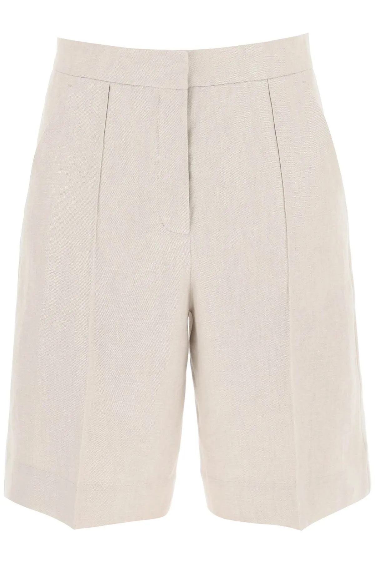 Agnona linen twill shorts