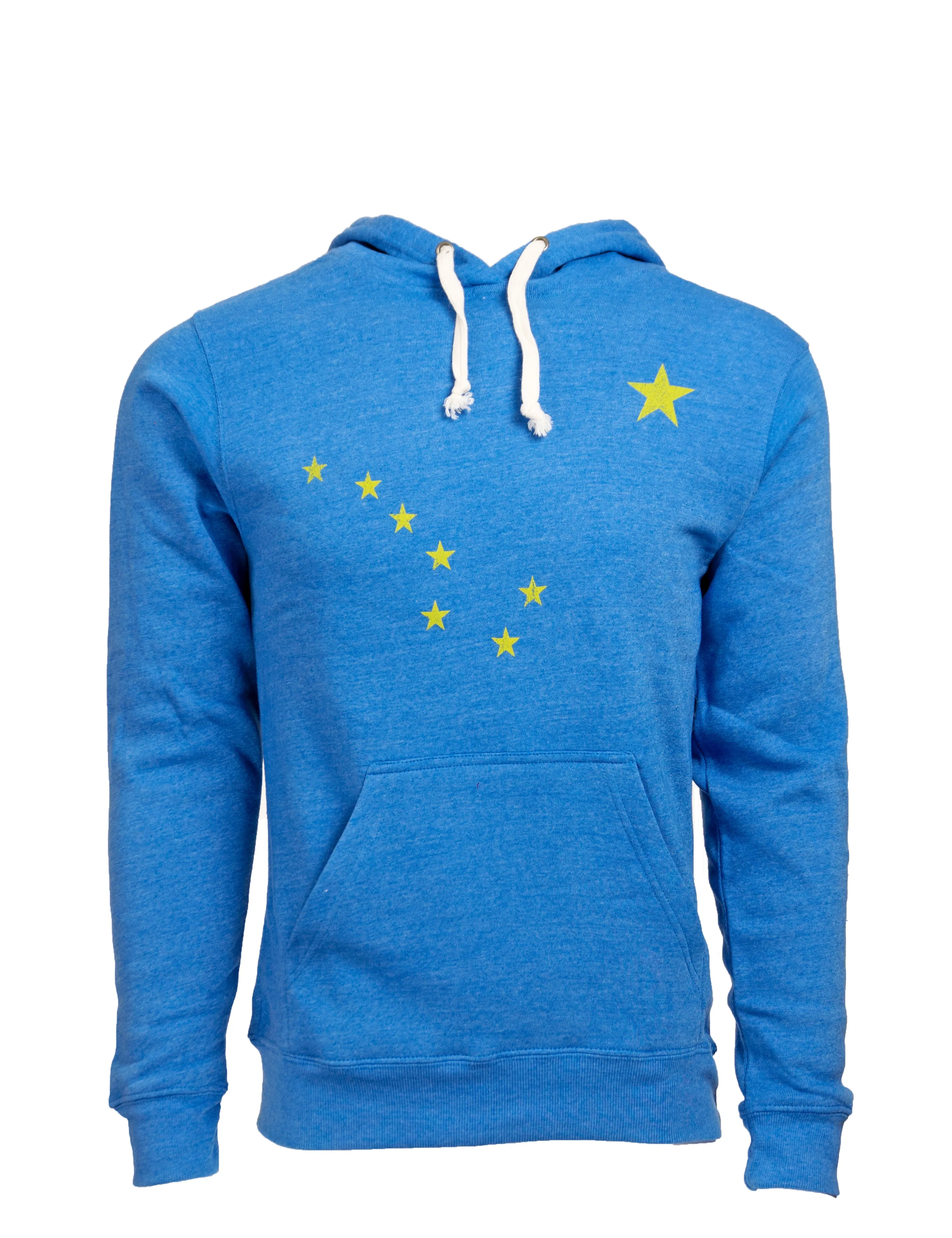 Alaska Flag Blue Hoodie - Unisex