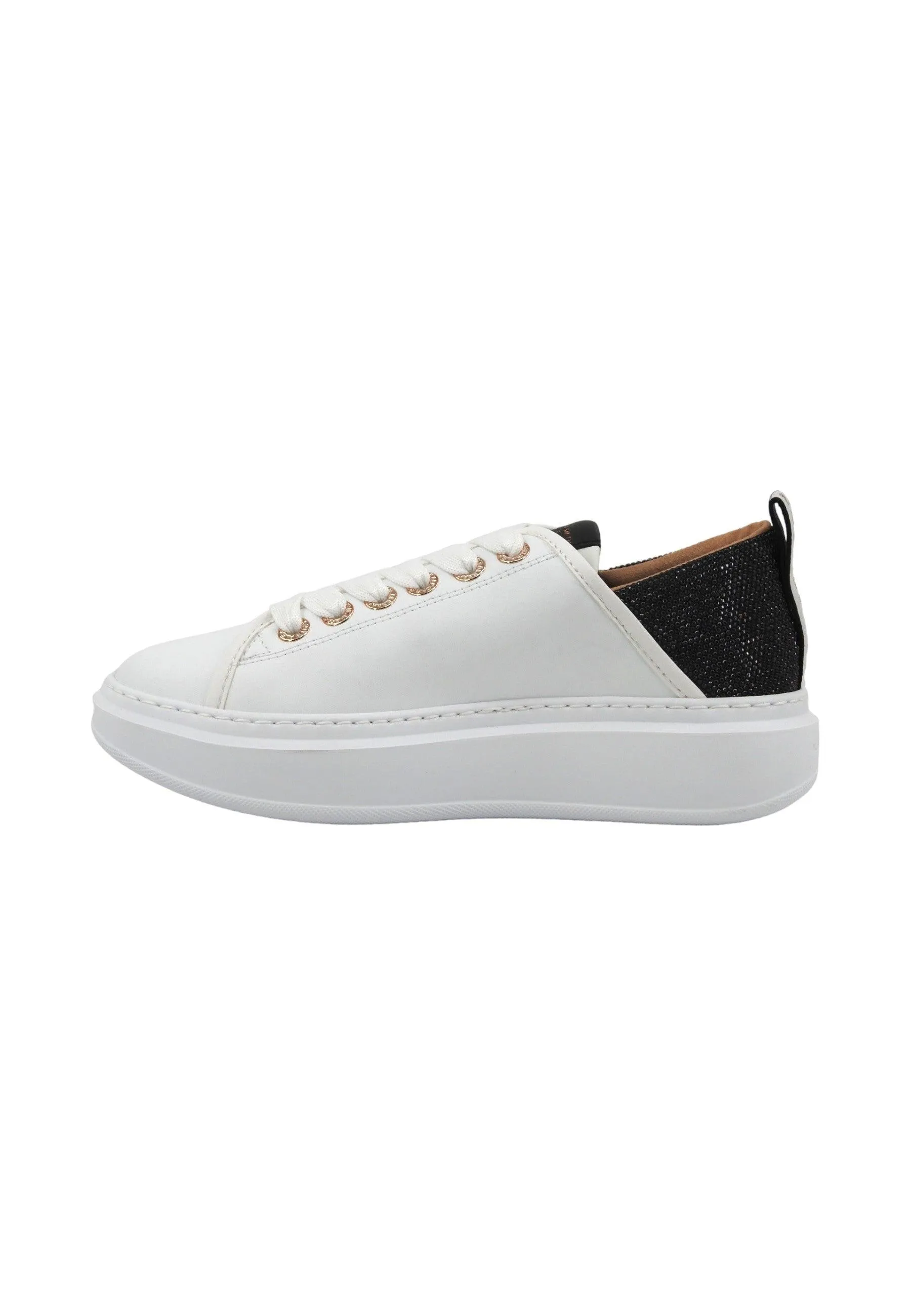 ALEXANDER SMITH Wembley Sneaker Donna White Black WYW0495