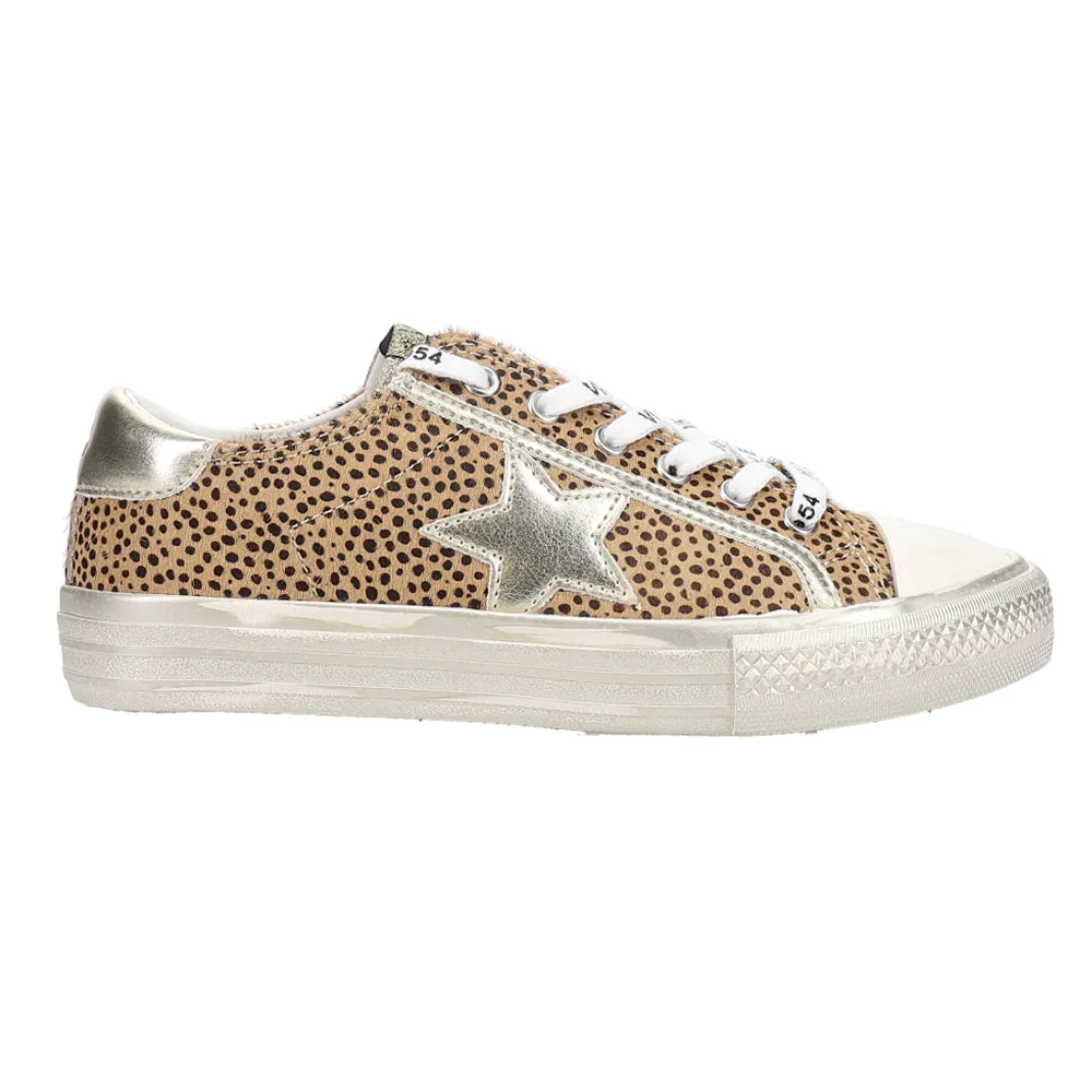 Alive Leopard Lace Up Sneakers