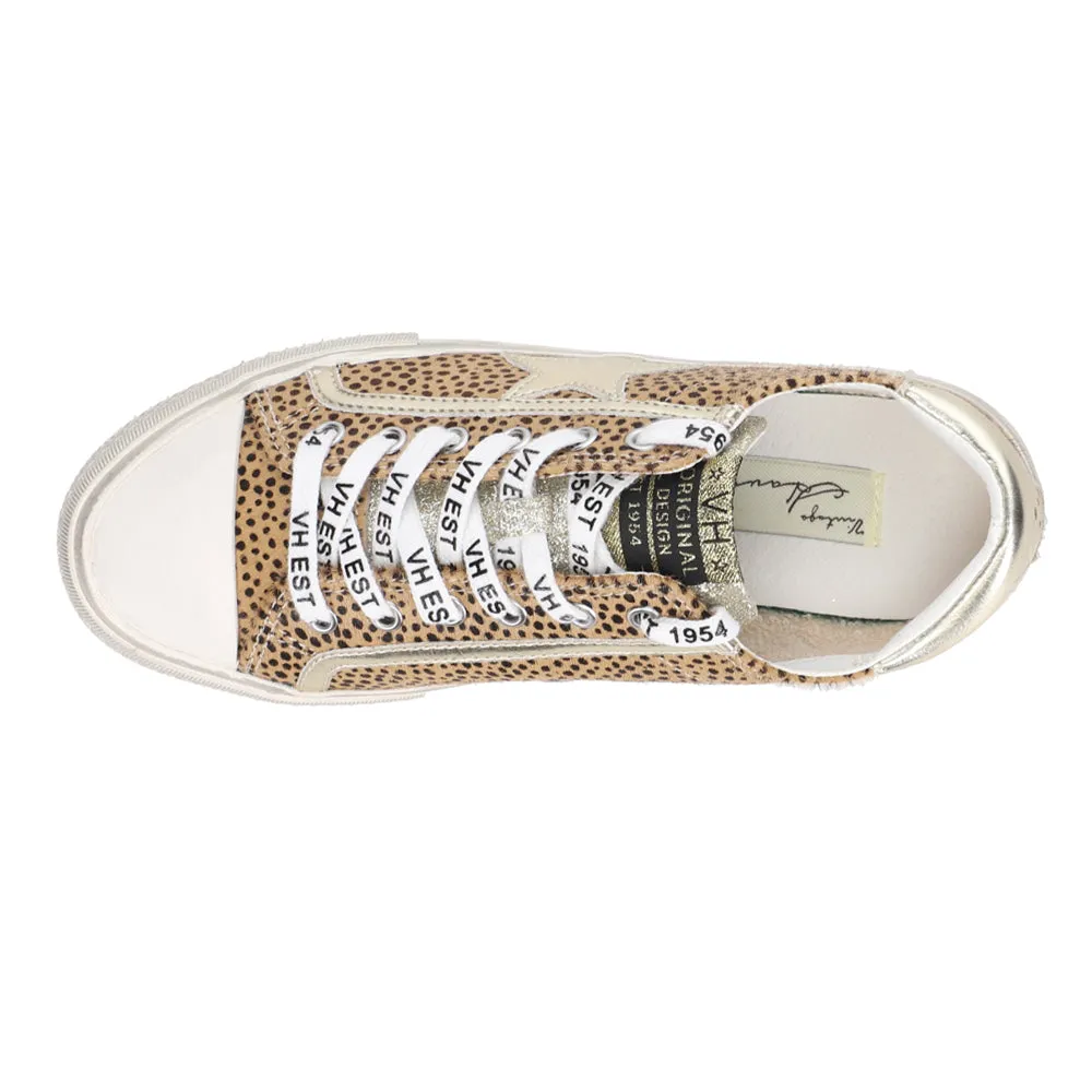 Alive Leopard Lace Up Sneakers