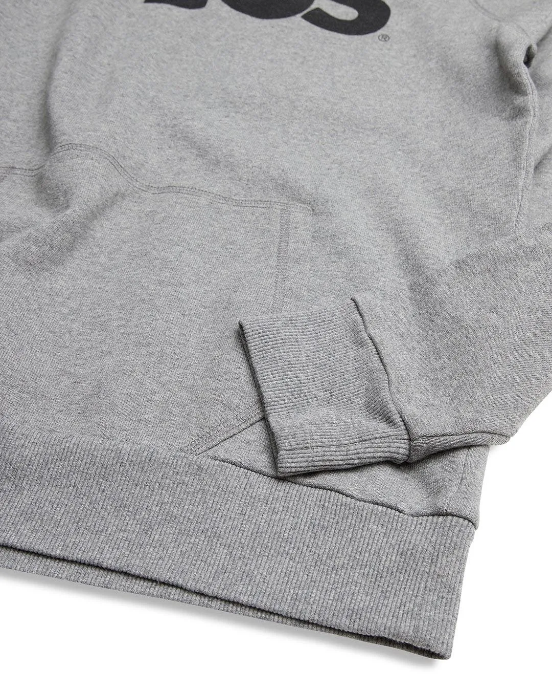 All Caps Hoodie - Grey Marle