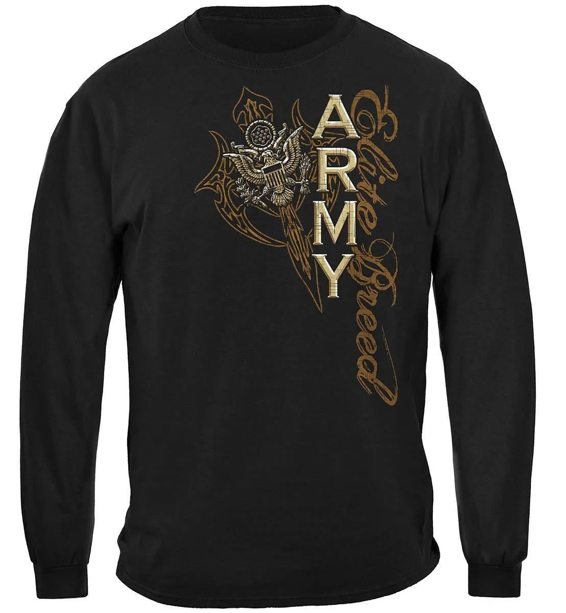 Army Axes Gold Tribal Premium Hoodie