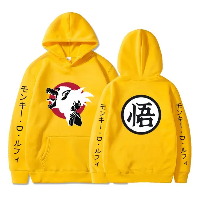 Autumn Sweatshirts Goku tops Dragon-Ball Z Hoodies Men Anime Costume Kids Clothes Boys Girls Tops Children&#39;s Clothing sudaderas