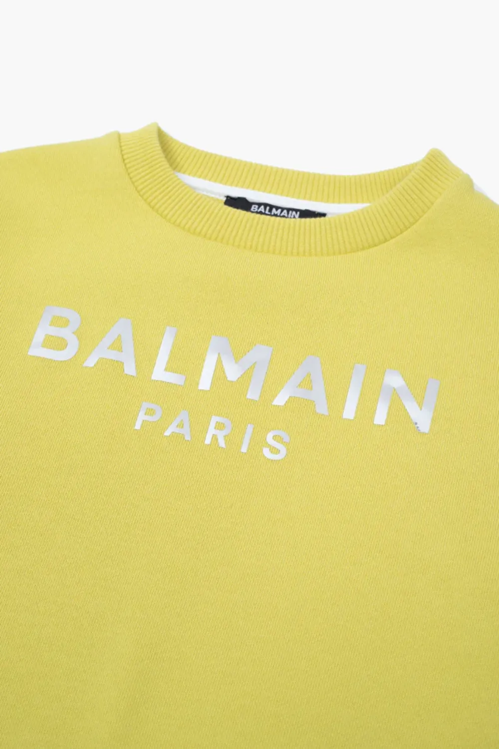 Balmain Kid's Sweater Yellow BS4P60-Z0081-203