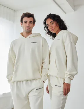 Basics White Sand Unisex Hoodie