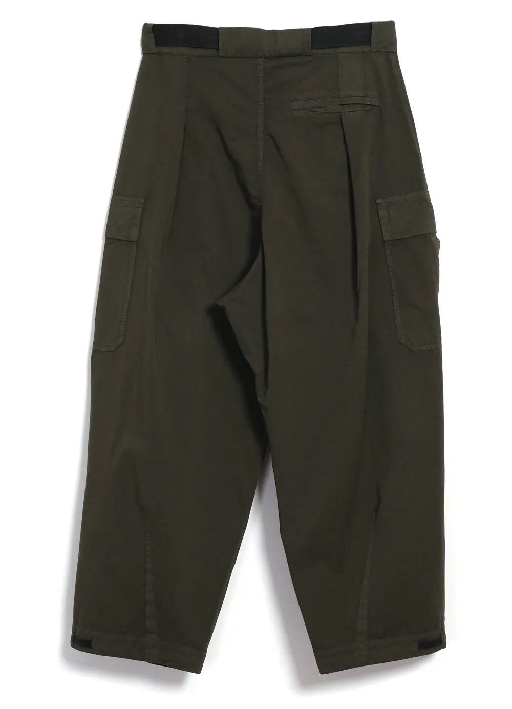 BENNY | Super Wide Ballon Trousers | Olive Drill