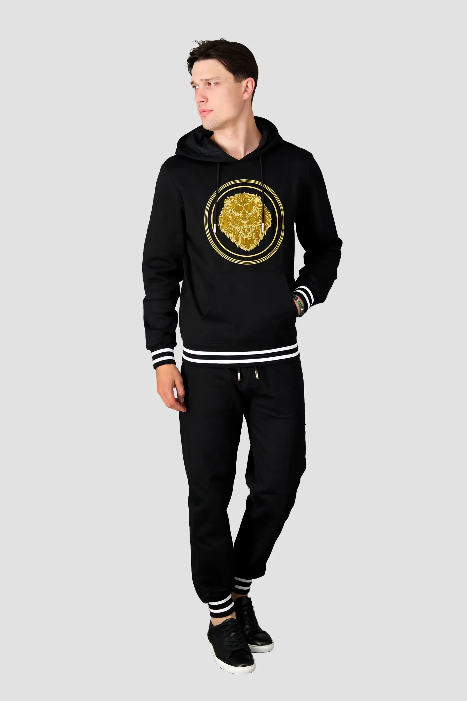 Billionaire Black/Gold Luxury Hoodie