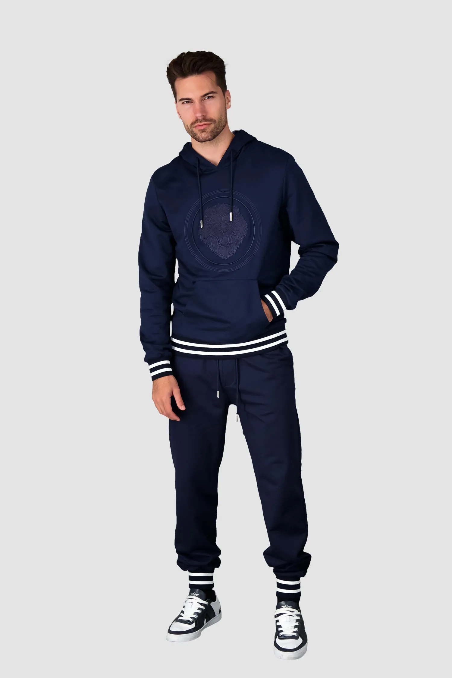 Billionaire Dark Blue Luxury Hoodie