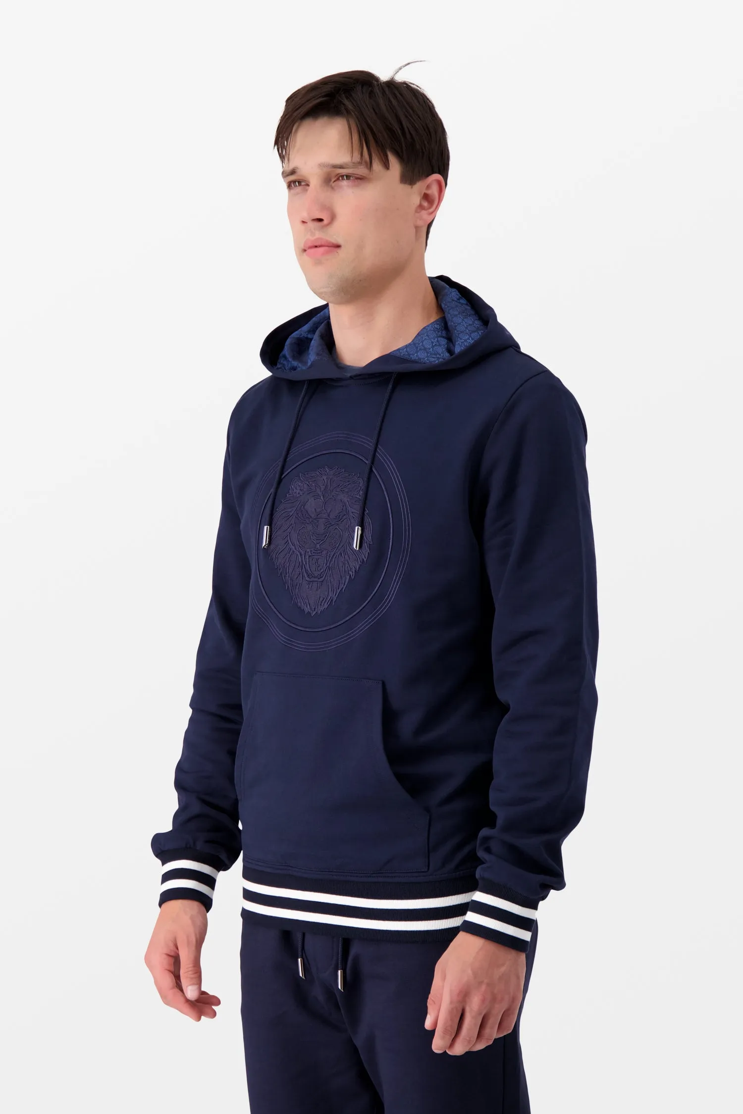 Billionaire Dark Blue Luxury Hoodie