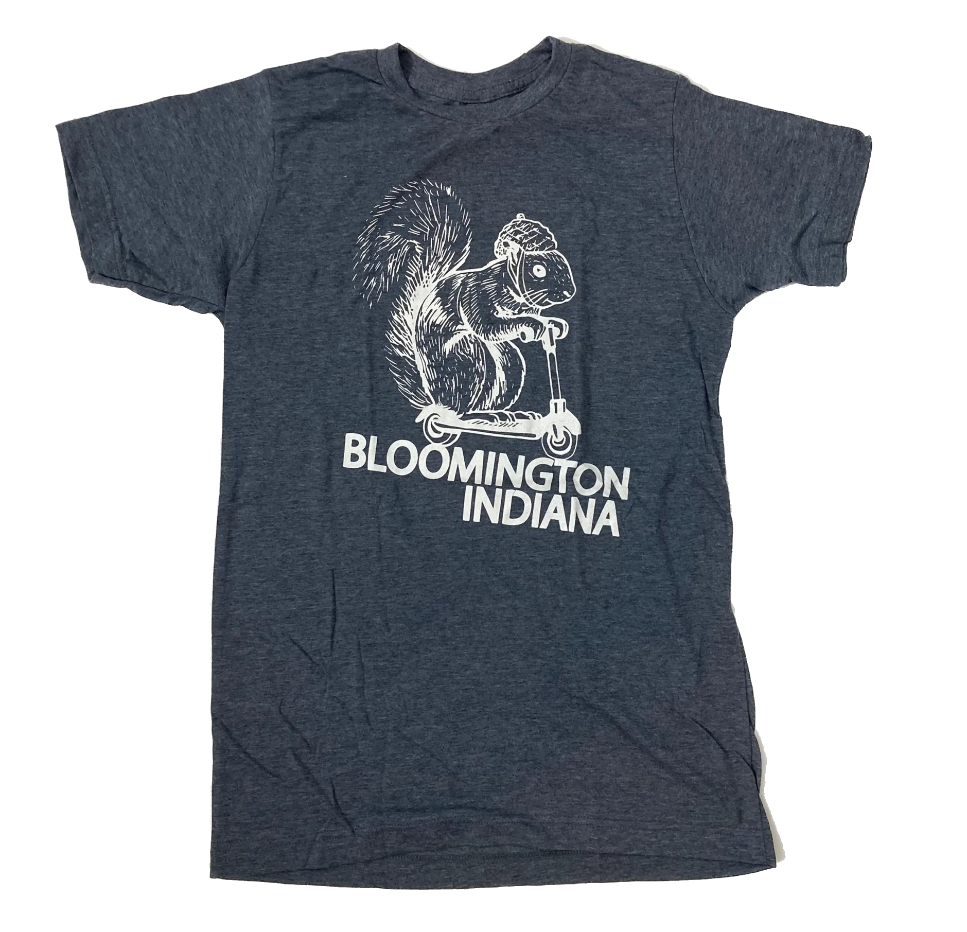 Bloomington Indiana Squirrel on a Bird T-shirt