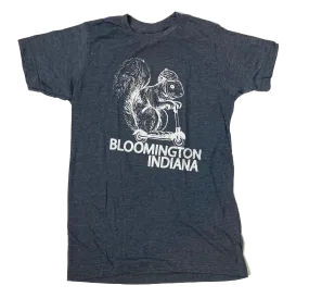 Bloomington Indiana Squirrel on a Bird T-shirt