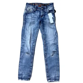 Blue Jeans Designer Rock Revival, Size 0