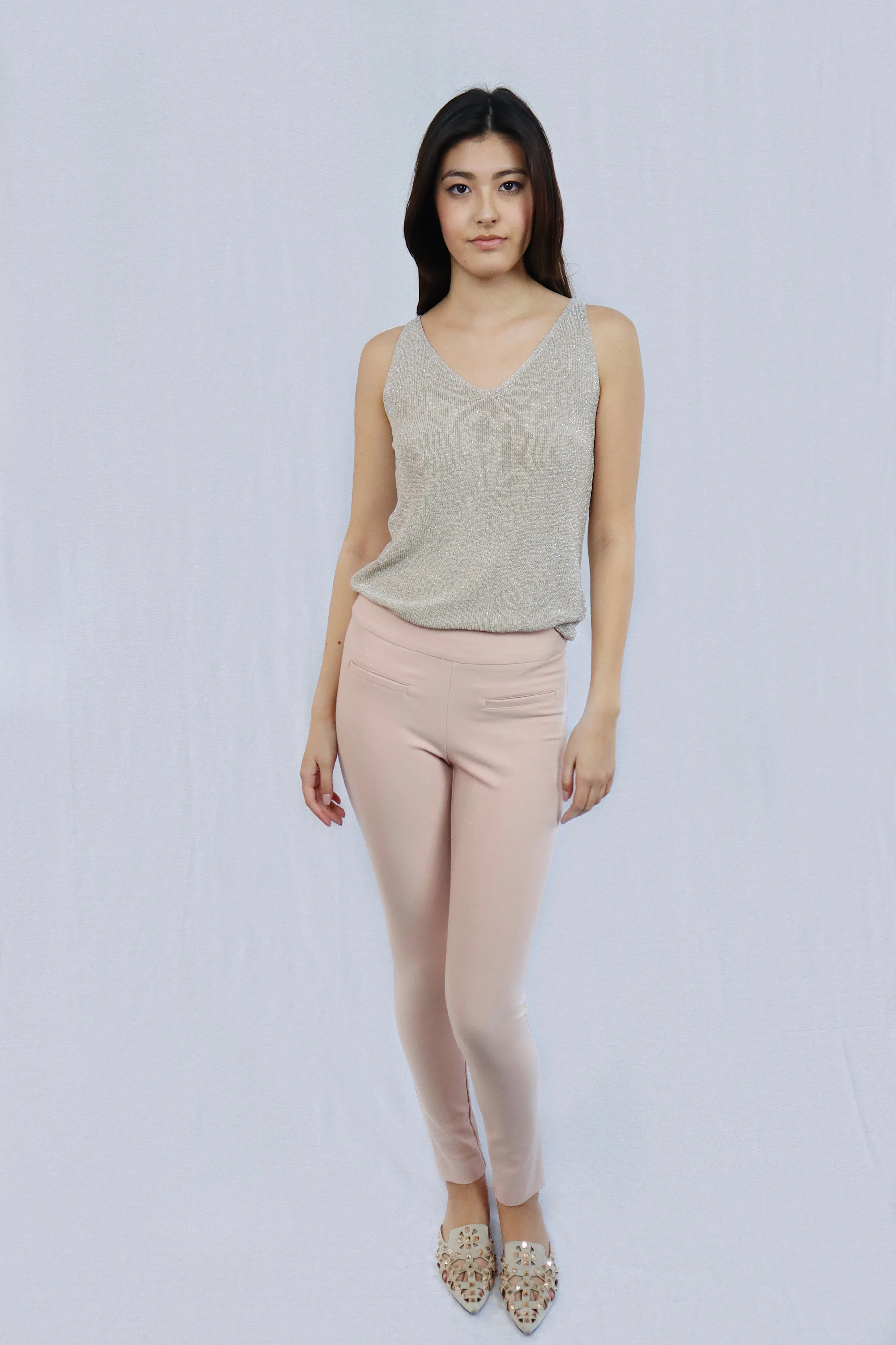 Blush Pink Cara Pants