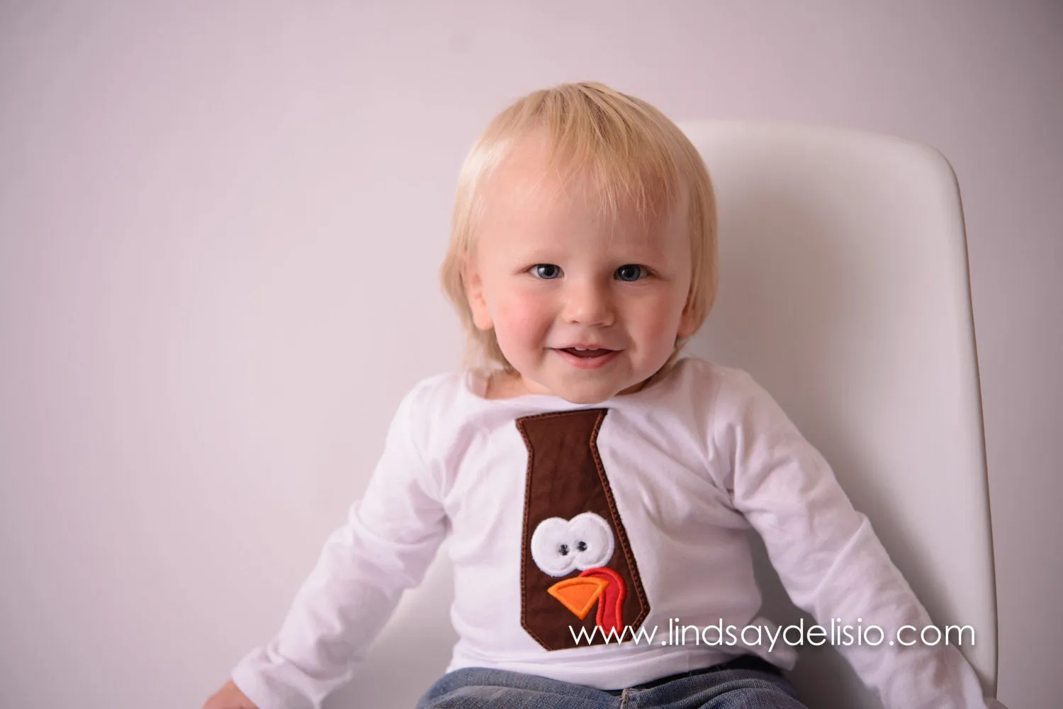 Boy Thanksgiving T Shirt / Bodysuit for Baby, Toddler & Child Turkey Tie