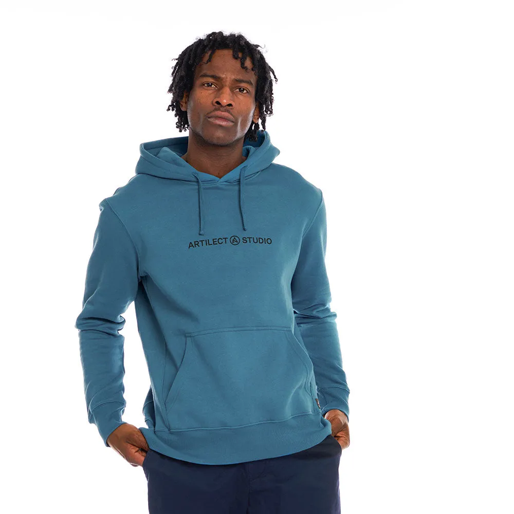 Branded Hoodie - Blue Steel