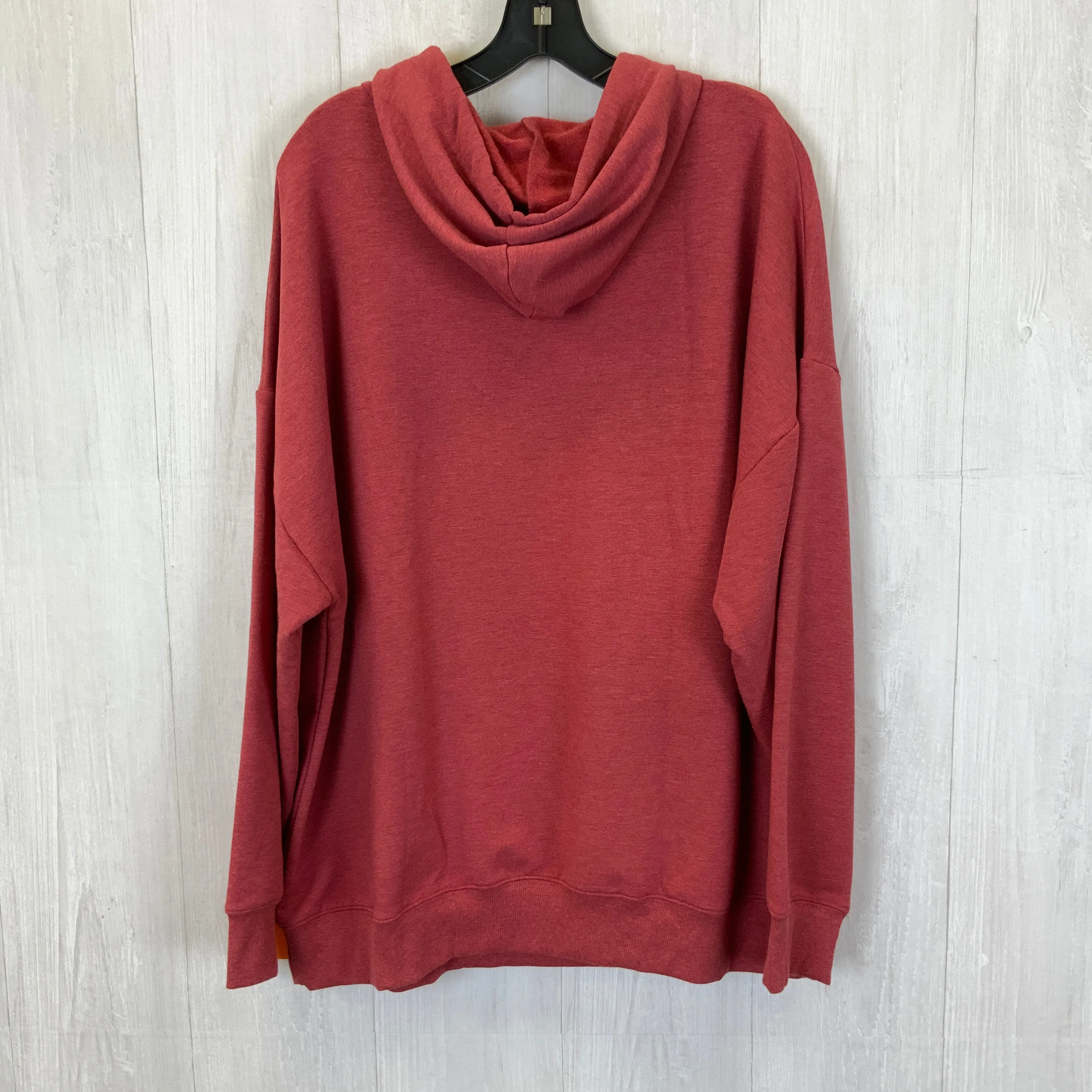 Brick Red Sweatshirt Hoodie Buffalo, Size Xxl