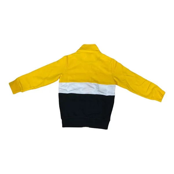 Champion Boys Yellow White Black Full Zip Brushed Sports Suit - Style 306036 YS011 LCO