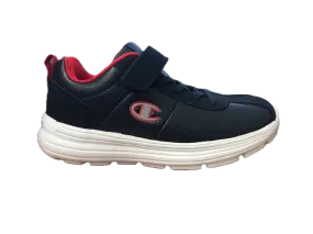 Champion Low Cut Shoe Cody PU B GS children's leather sneakers shoe with tear S31347-F18-BS501 navy