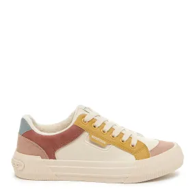 Cheery Tan Color Block Sneaker