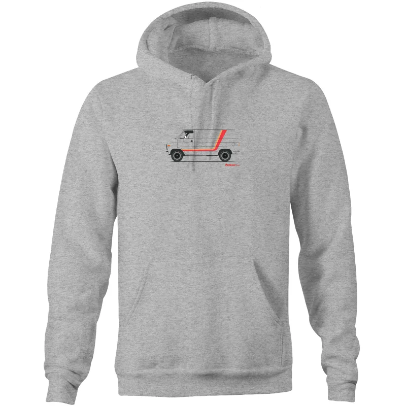 Chevy Van - Pocket Hoodie Sweatshirt