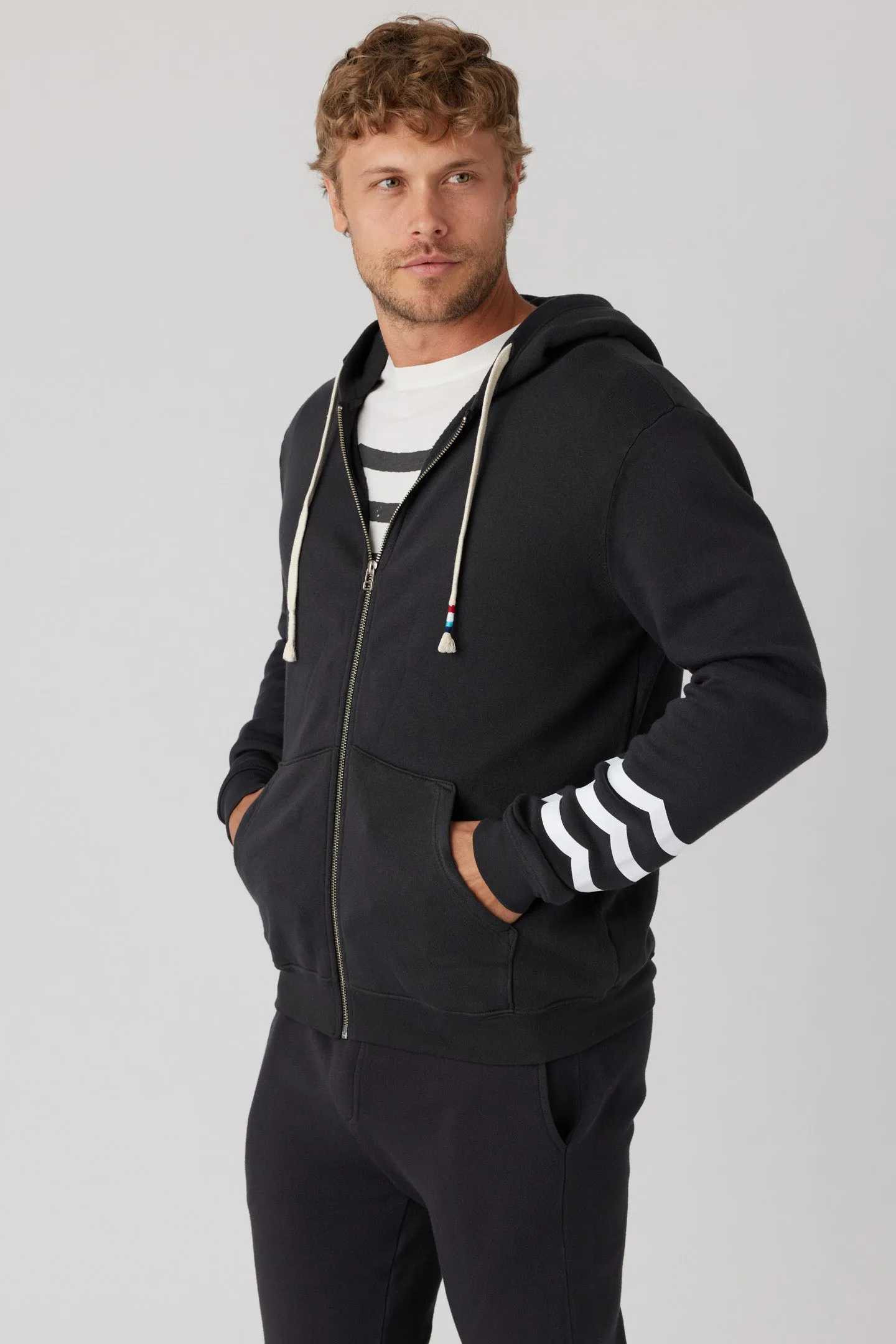 Coastal Waves Zip Hoodie