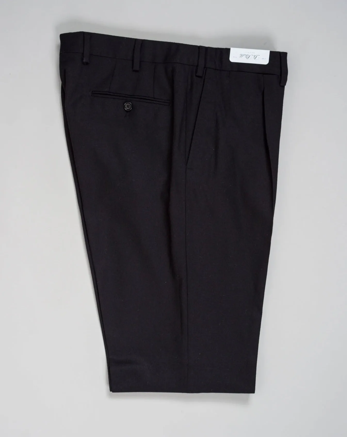 De Petrillo Flannel Trousers / Black