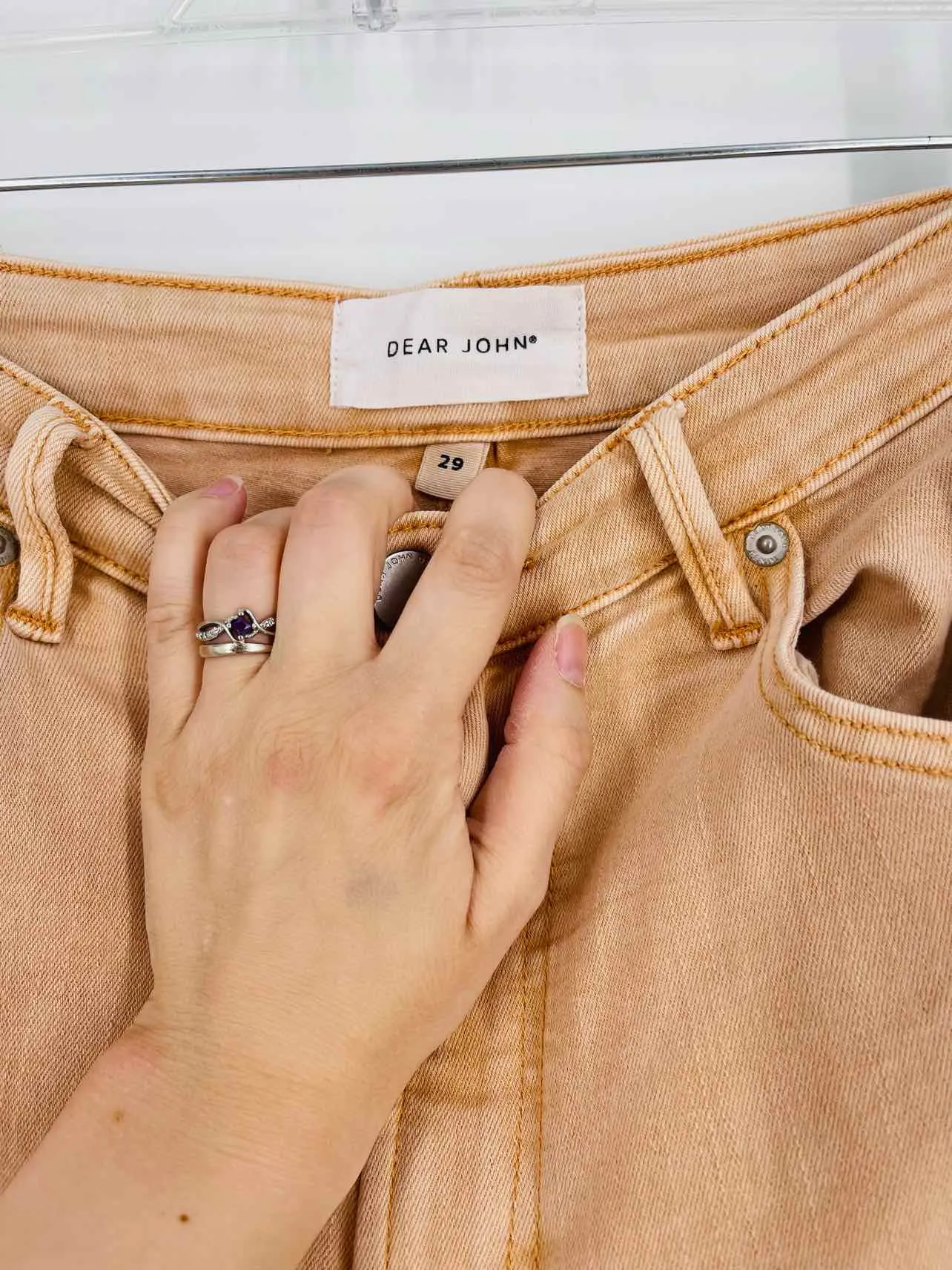 Dear John Size 29=8 Peach Denim Premium Denim Jeans