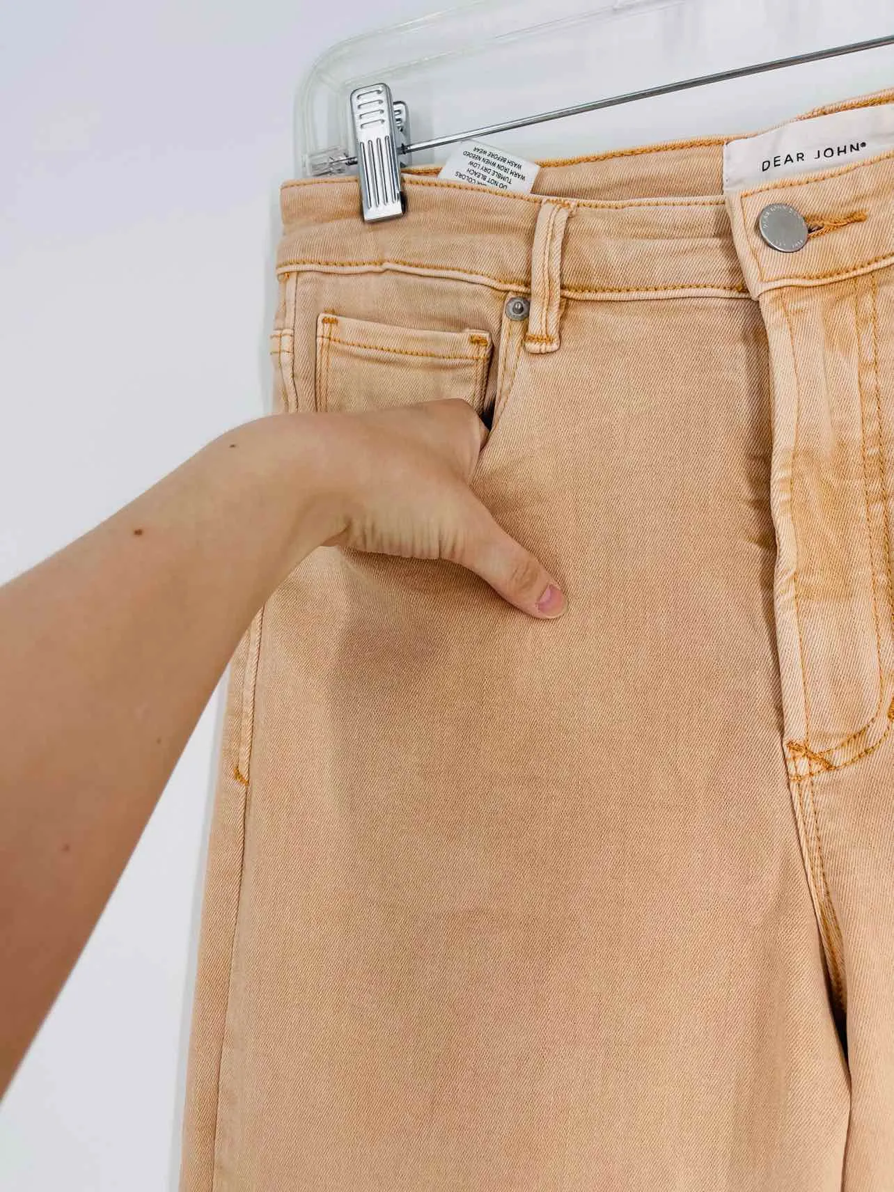 Dear John Size 29=8 Peach Denim Premium Denim Jeans