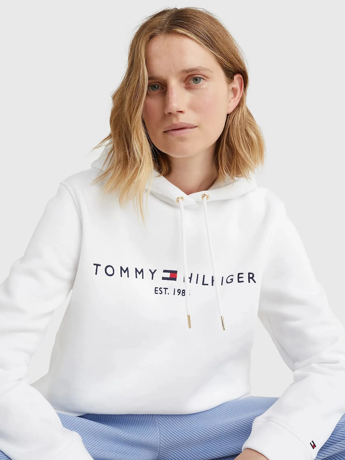 Essential Hoody -White