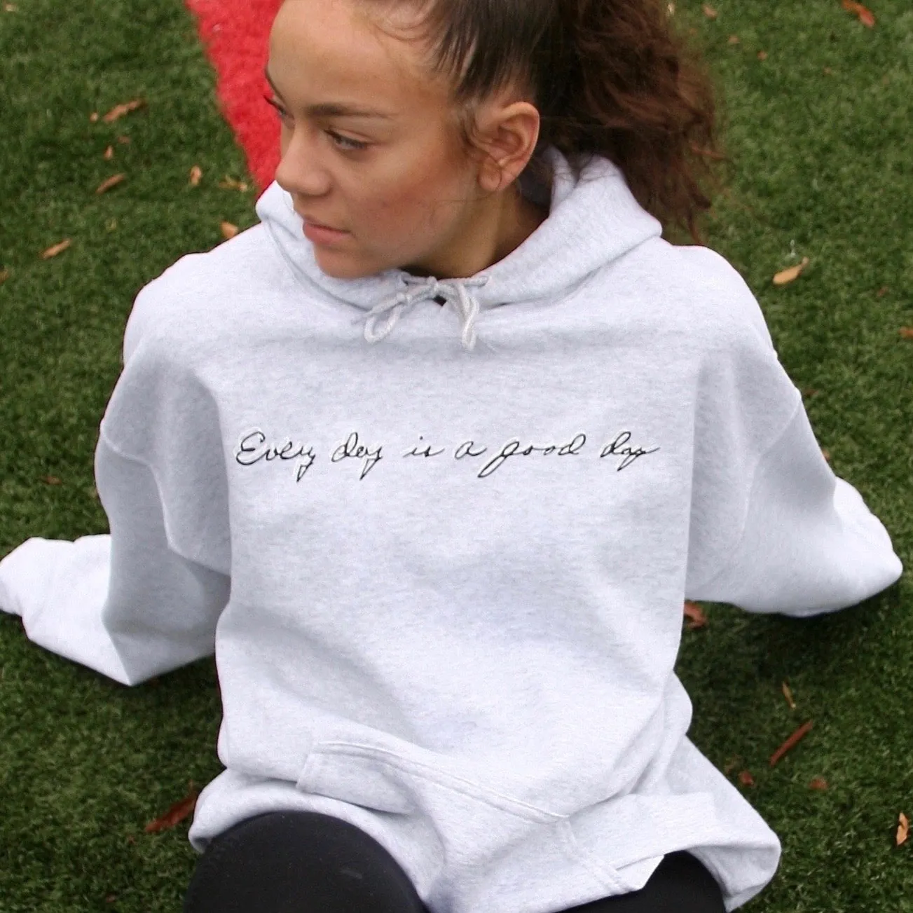 Every Day is a Good Day Hoodie - Ash Grey (S-5XL)