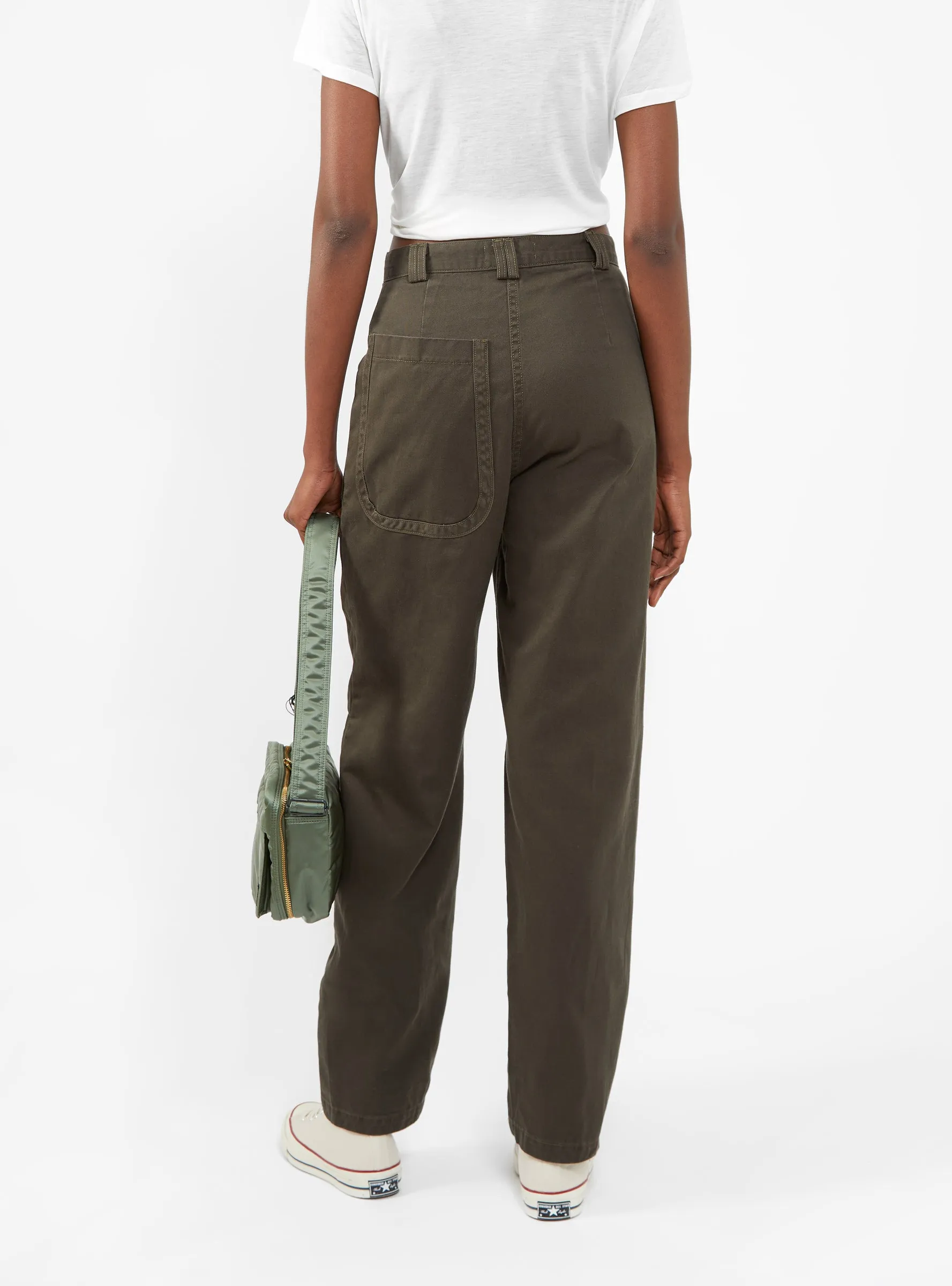 Farris Trousers Dark Olive