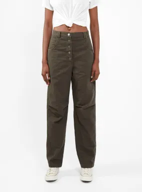 Farris Trousers Dark Olive