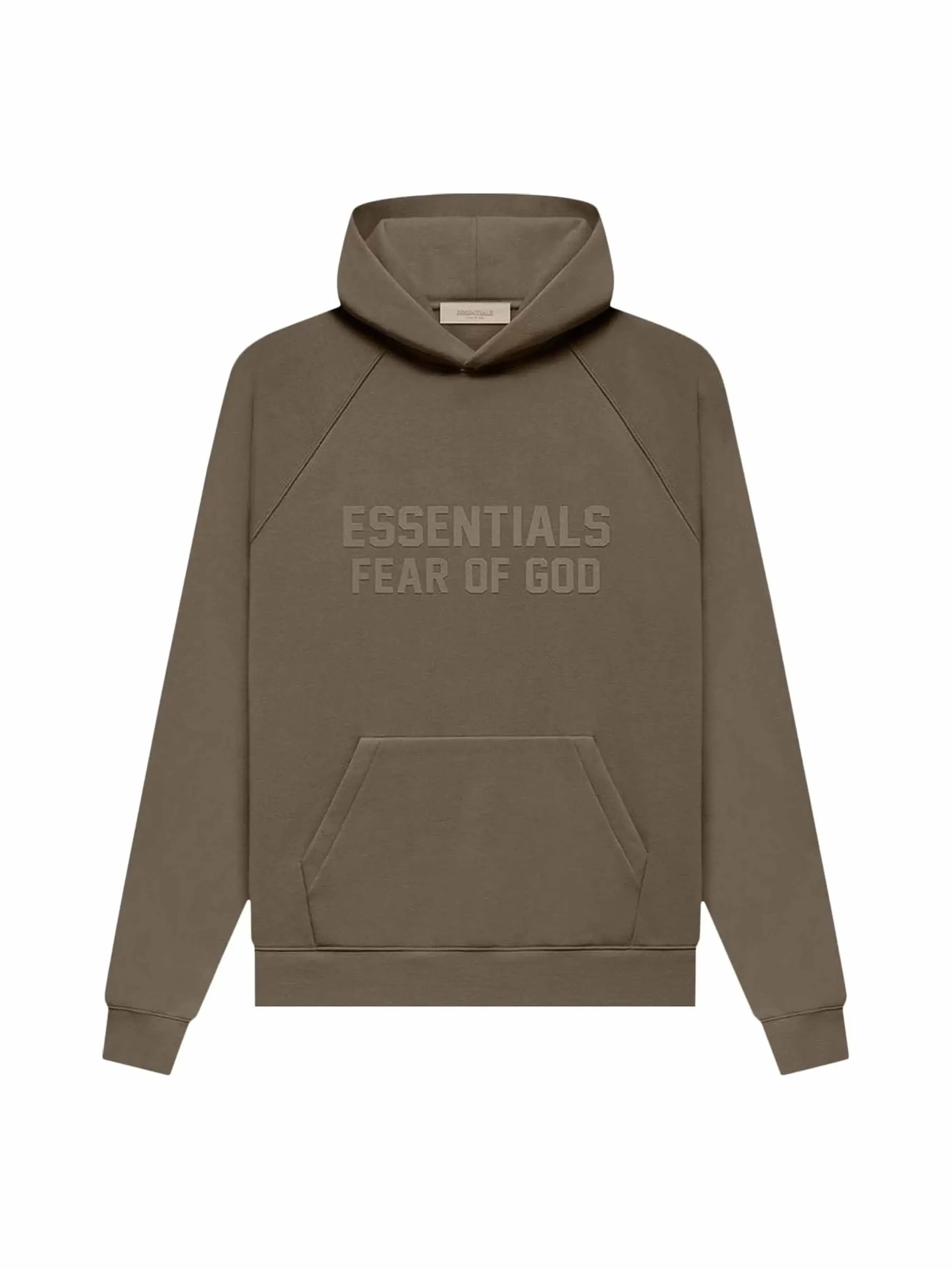 Fear of God Essentials Hoodie Wood