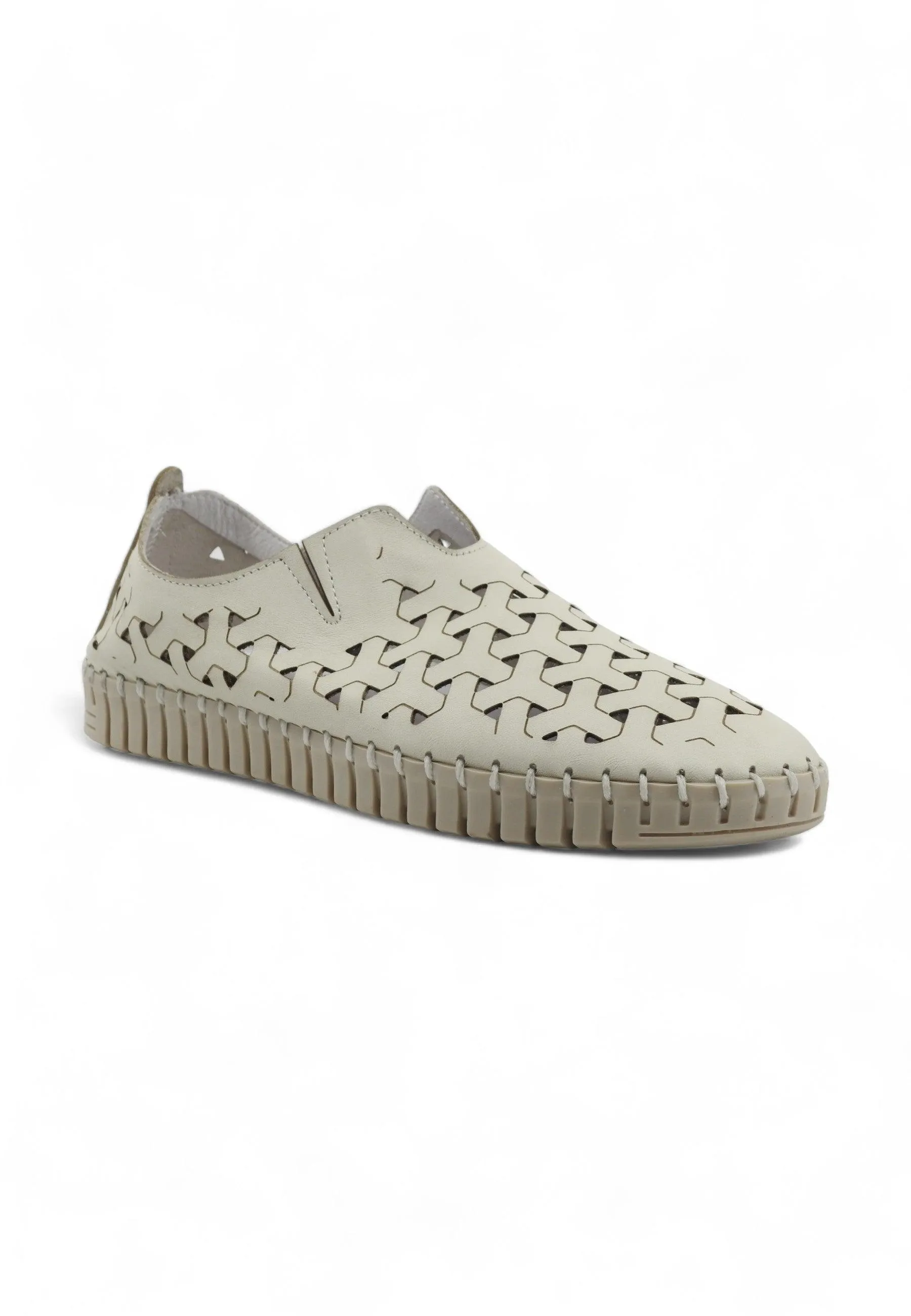 FRAU Cachemire Sneaker Slip On Donna Off White 52M069