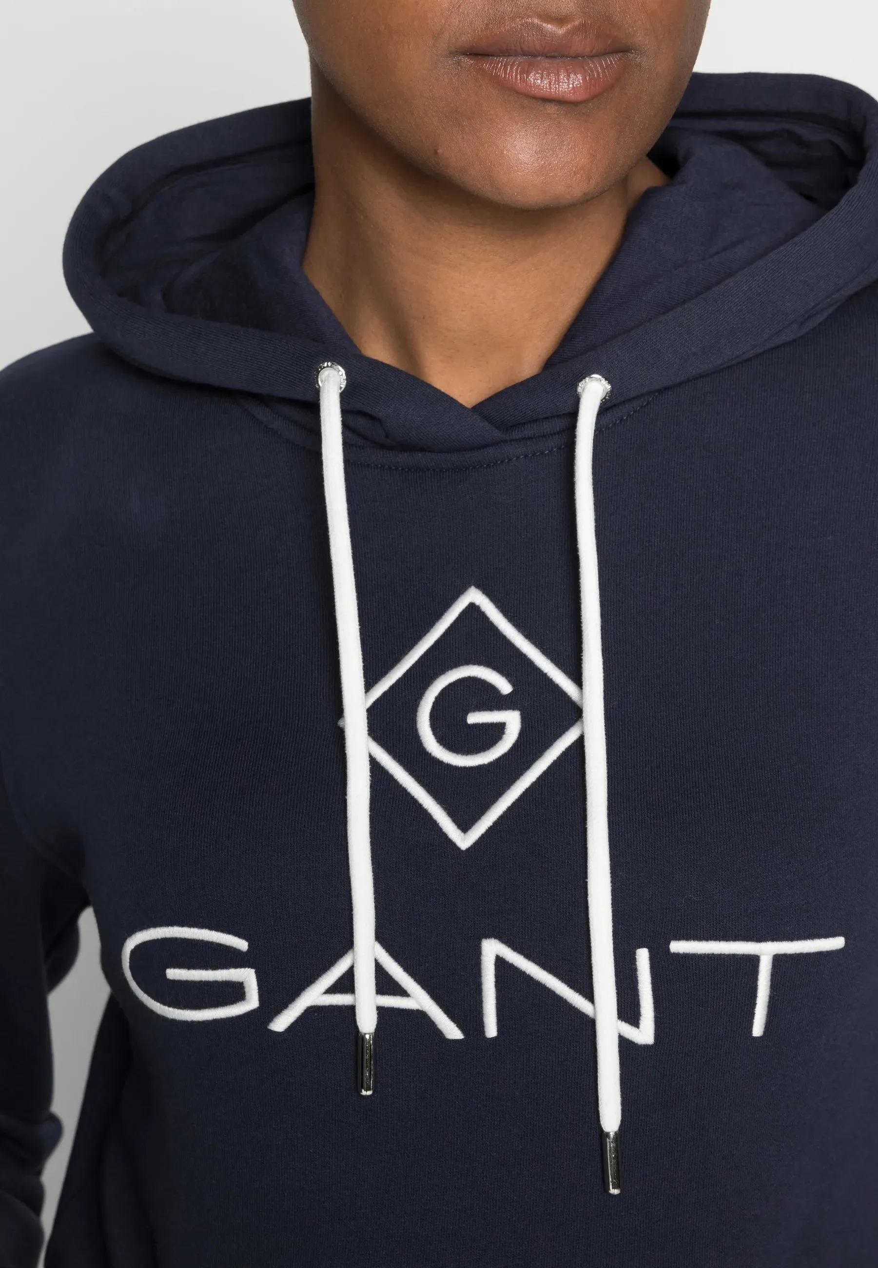 Gant Lock-Up Hood - Navy