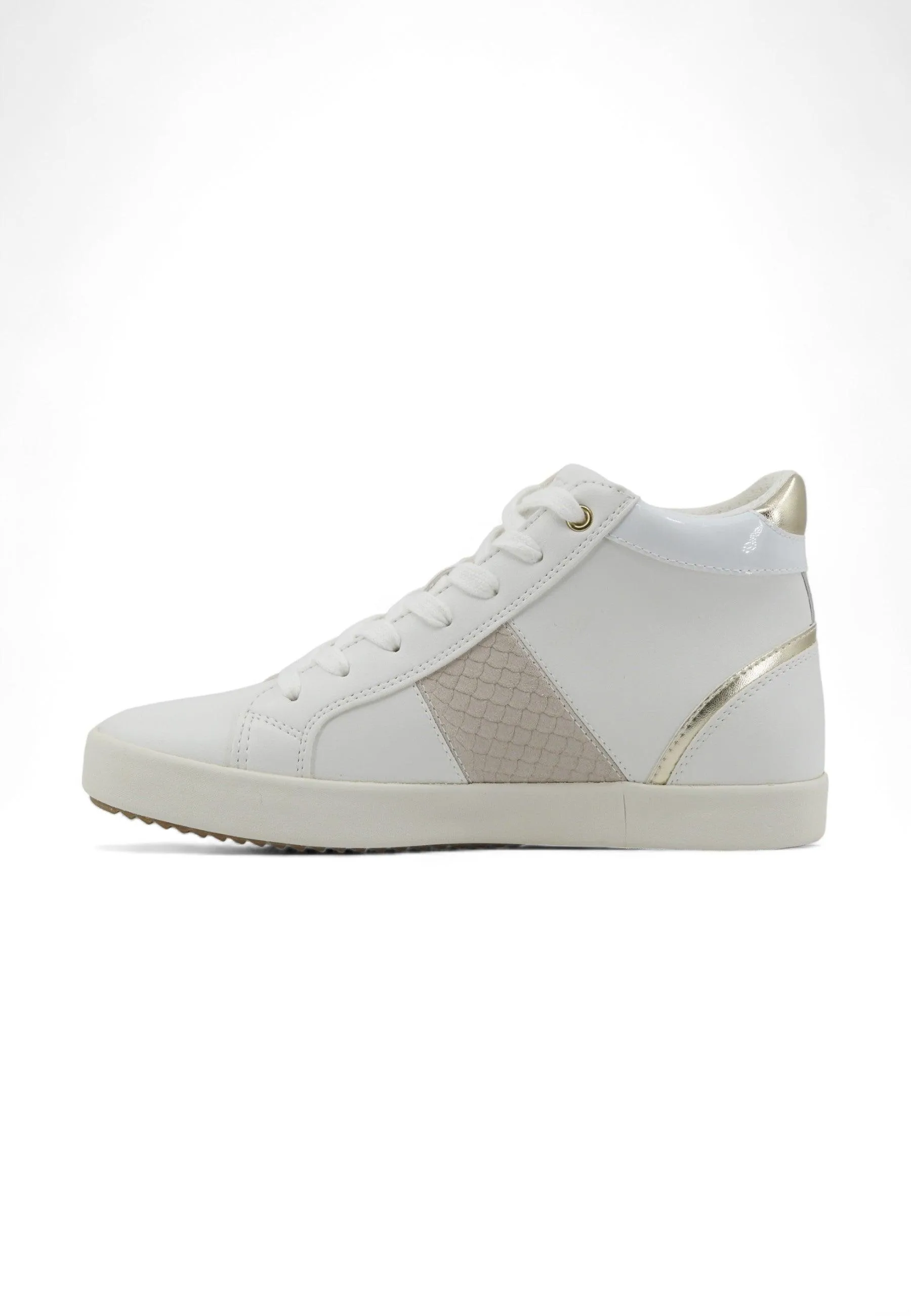 GEOX Blomiee Sneaker Donna Off White D366HD054BSC1352