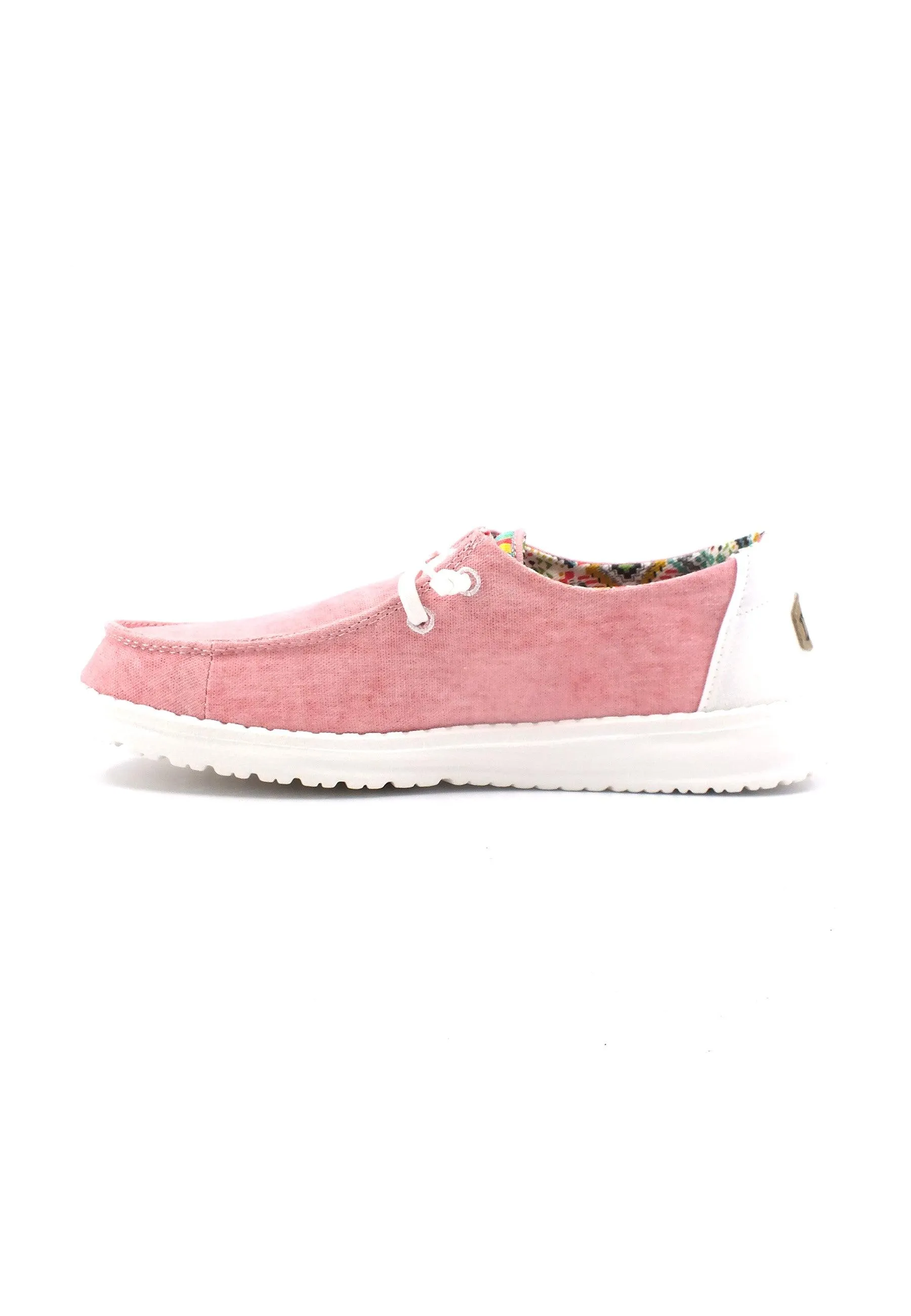 HEY DUDE Wendy Boho Sneaker Vela Donna Rose 40054-662