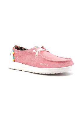 HEY DUDE Wendy Boho Sneaker Vela Donna Rose 40054-662