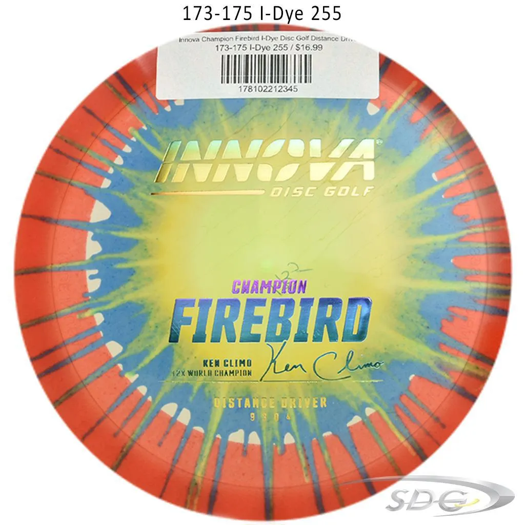 Innova Champion Firebird I-Dye Disc Golf Distance Driver