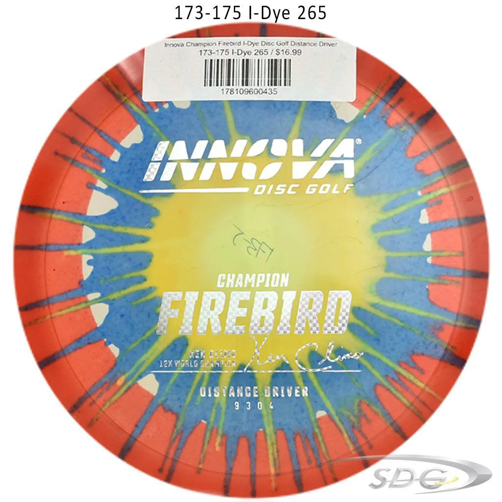 Innova Champion Firebird I-Dye Disc Golf Distance Driver