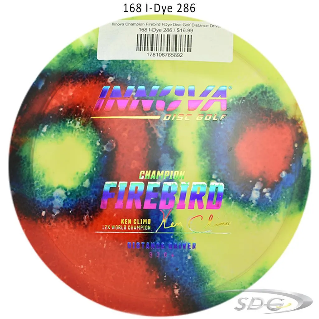 Innova Champion Firebird I-Dye Disc Golf Distance Driver