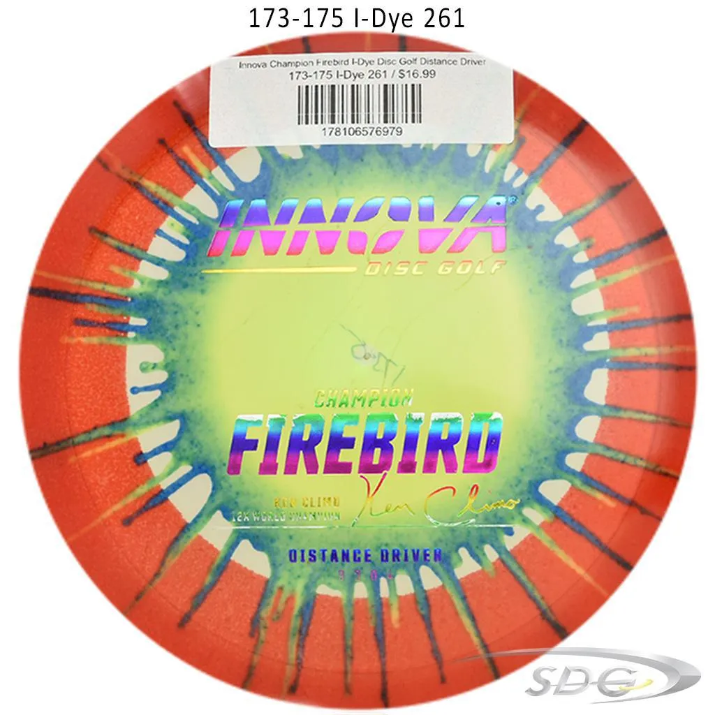 Innova Champion Firebird I-Dye Disc Golf Distance Driver